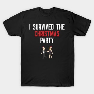 I Survived The Christmas Party T-Shirt